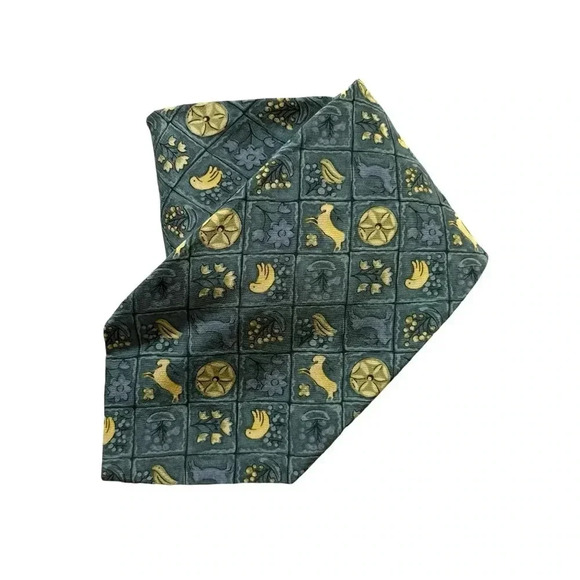 Vintage Silk Christian Dior Monsieur Tie - Picture 1 of 7